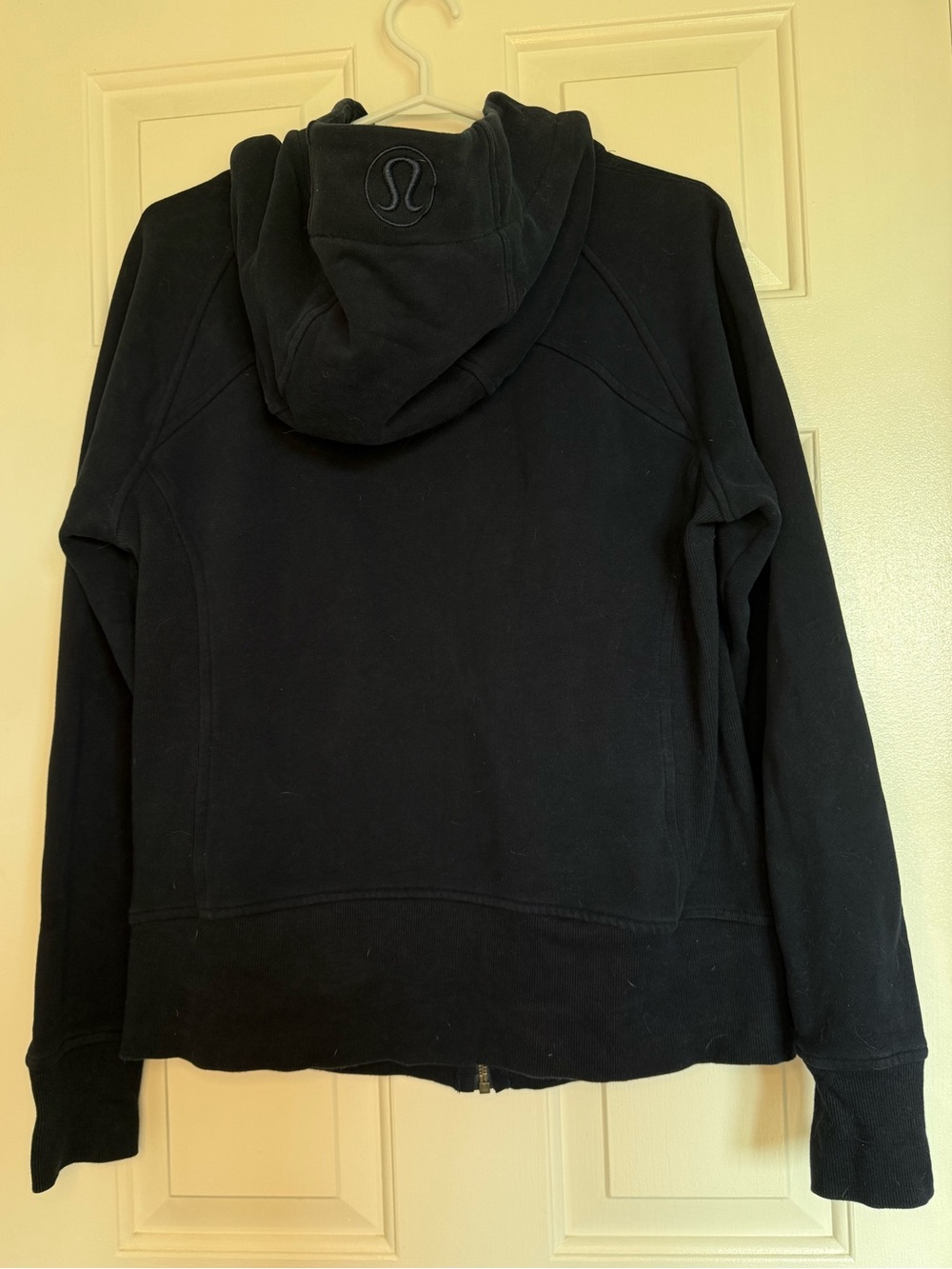 Lululemon Scuba Hoodie *Light Cotton Fleece - True Navy - Size 10 - Picture 3 of 13